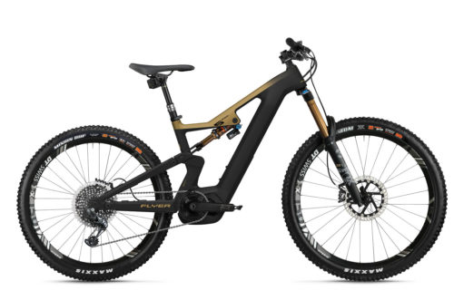 Flyer E-Bike Uproc6 2021 Blackbrown Goldsatin