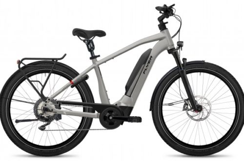 Flyer E-Bike Upstreet3 2021 Gents Castsilver Gloss