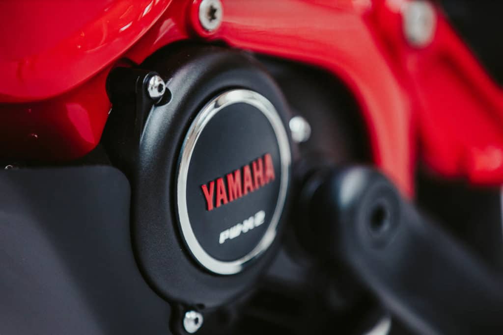 Motor Yamaha PW-ST 2 an einem E-Bike von Gasgas