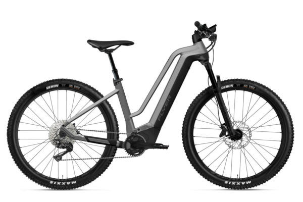 E-Bike Flyer Uproc 2 6.30 mit dem Comfortrahmen in der Farbe CastSilver/BlackGloss