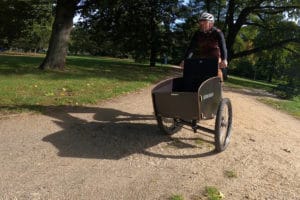 Kurvenfahrt mit dem E-Bike Calderas Gravel von Sblocs