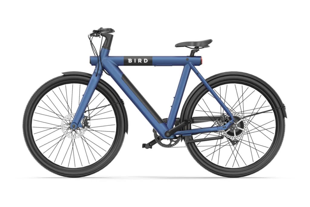 Bird Bike ebike with regular frame