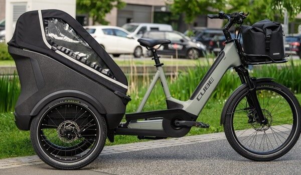 Cube Trike Hybrid en la variante para familias