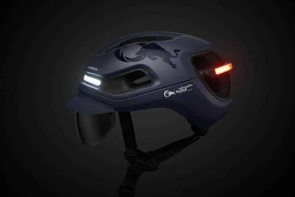 Probablemente, la iluminación perfectamente integrada sería algo normal en un casco de bicicleta.